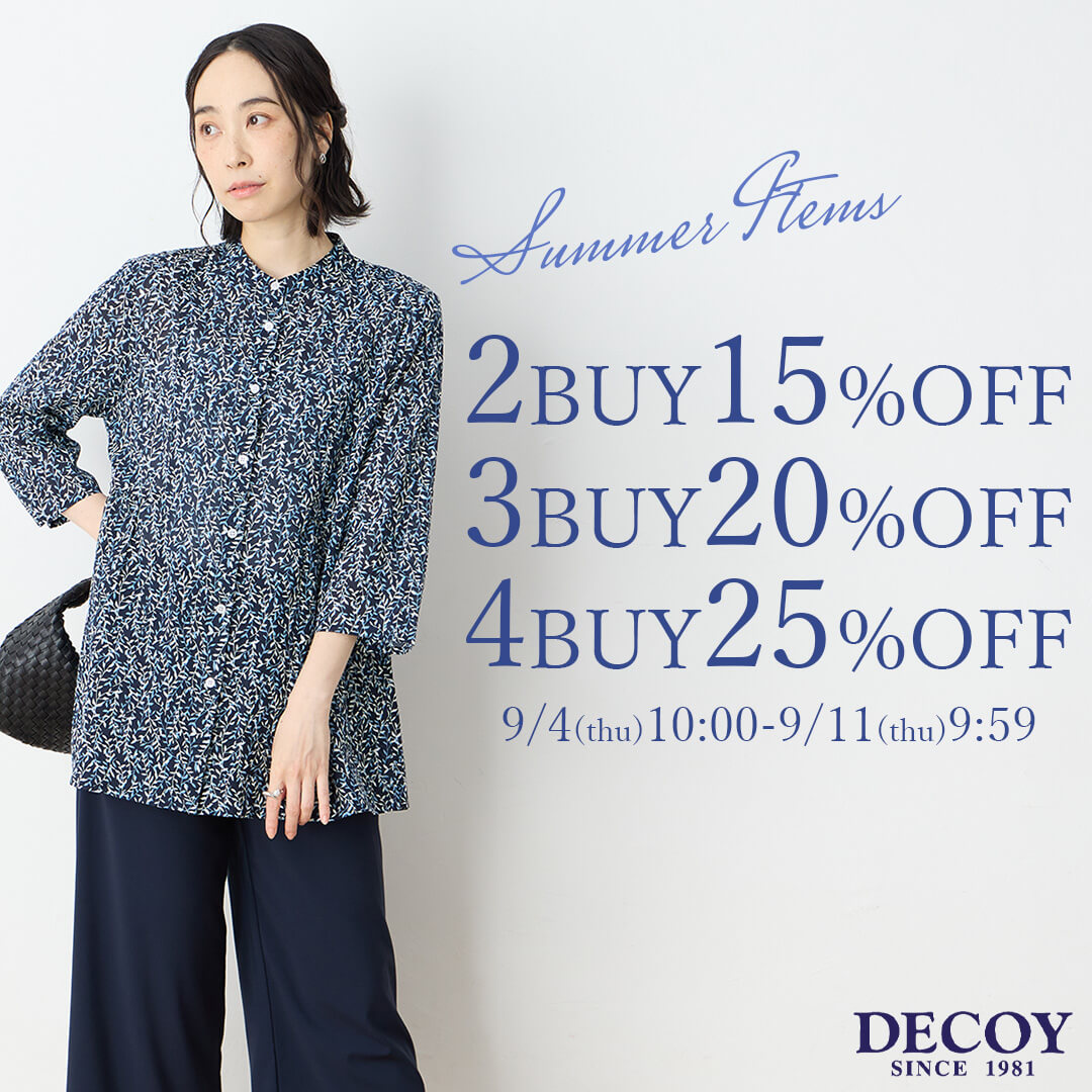 DECOY (デコイ) 公式通販サイト | CROSS PLUS