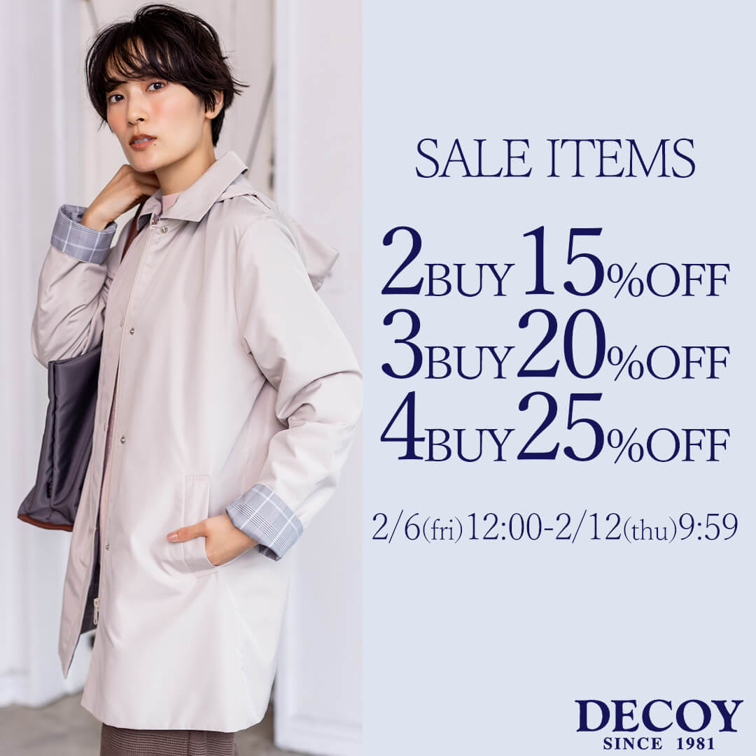 DECOY (デコイ) 公式通販サイト | CROSS PLUS