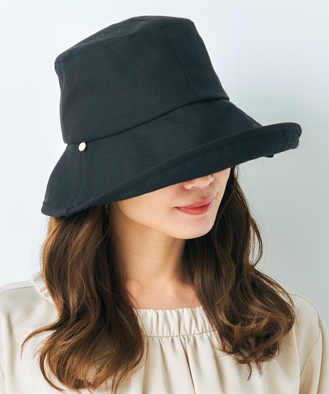 HATMIKKE 【HATMIKKE / ハットミッケ】遮光100% 前後でかぶれる2Wayハット_variation_1