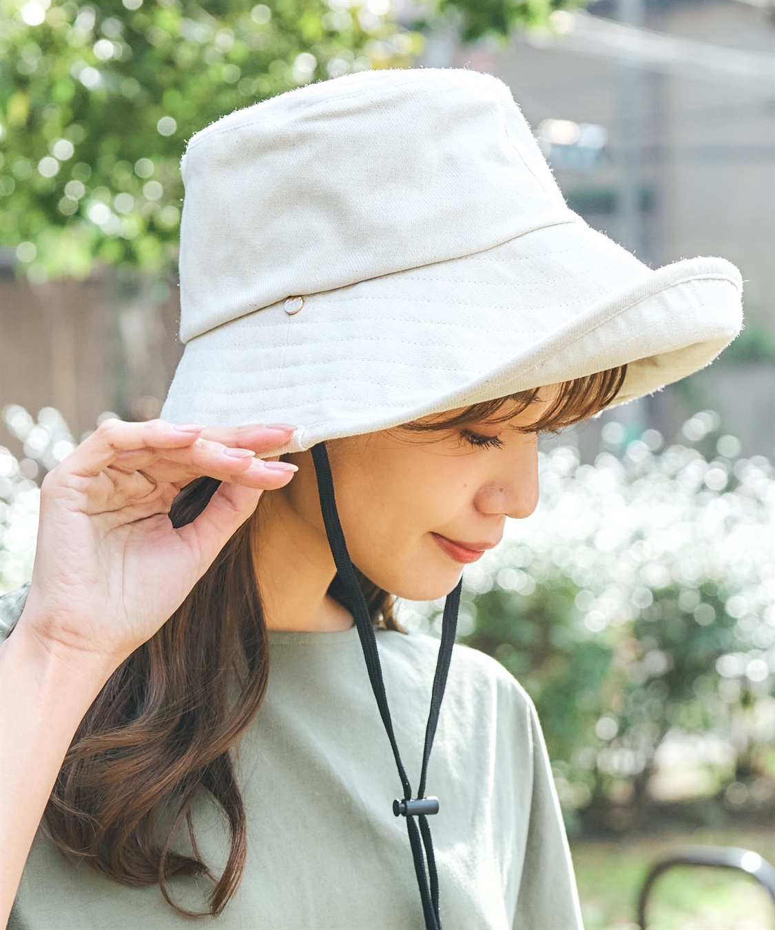 HATMIKKE 【HATMIKKE / ハットミッケ】遮光100% 前後でかぶれる2Wayハット_variation_2