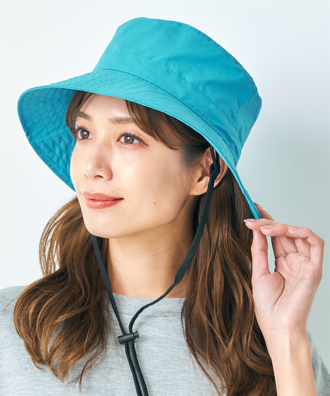 Life Style by cross marche めざましテレビで紹介されました！《コンパクト/遮光100％/接触冷感/あご紐付き/手洗い可能》パッカブルアウトドアハット【HATMIKKE】_variation_2