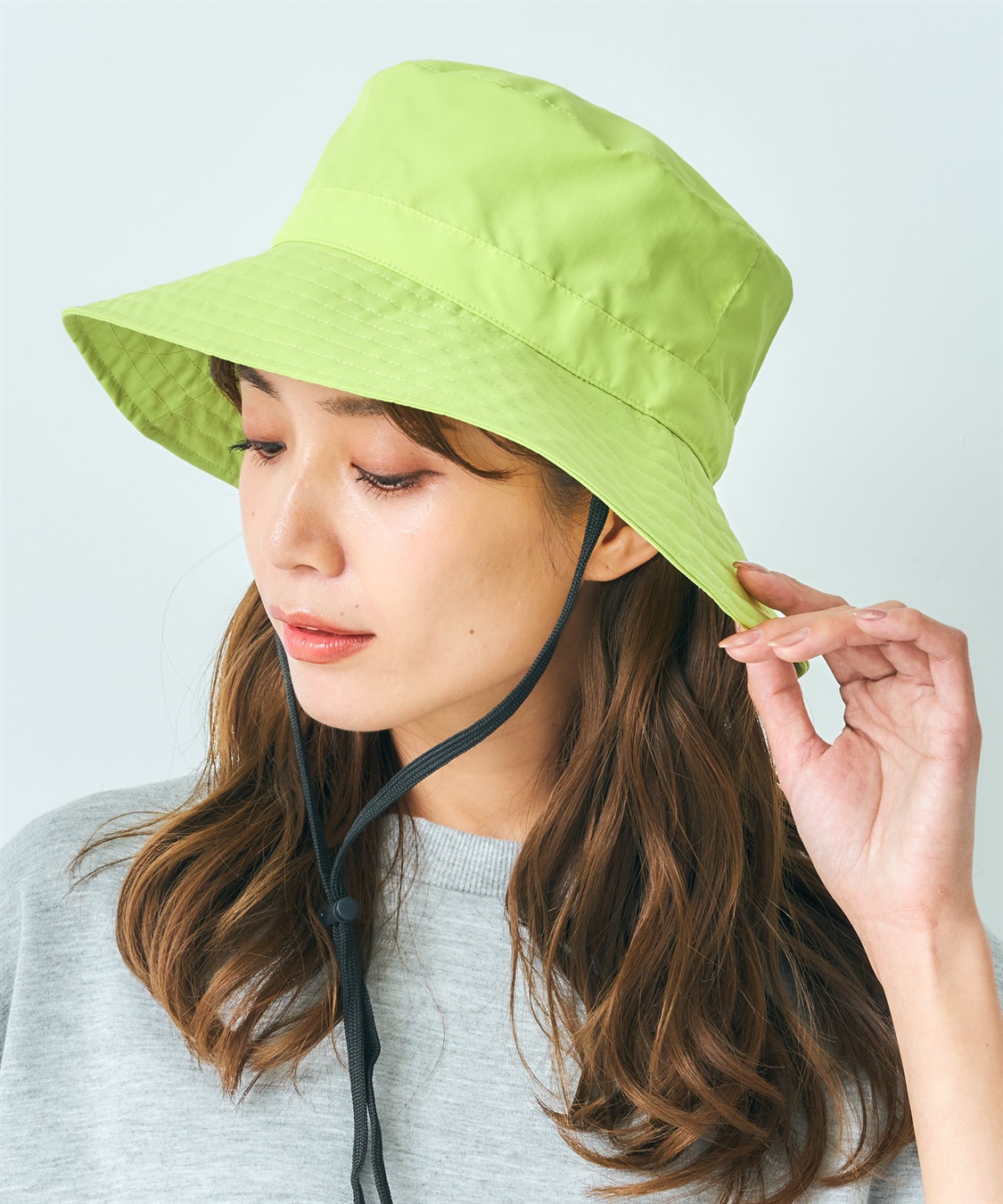 Life Style by cross marche めざましテレビで紹介されました！《コンパクト/遮光100％/接触冷感/あご紐付き/手洗い可能》パッカブルアウトドアハット【HATMIKKE】_variation_3