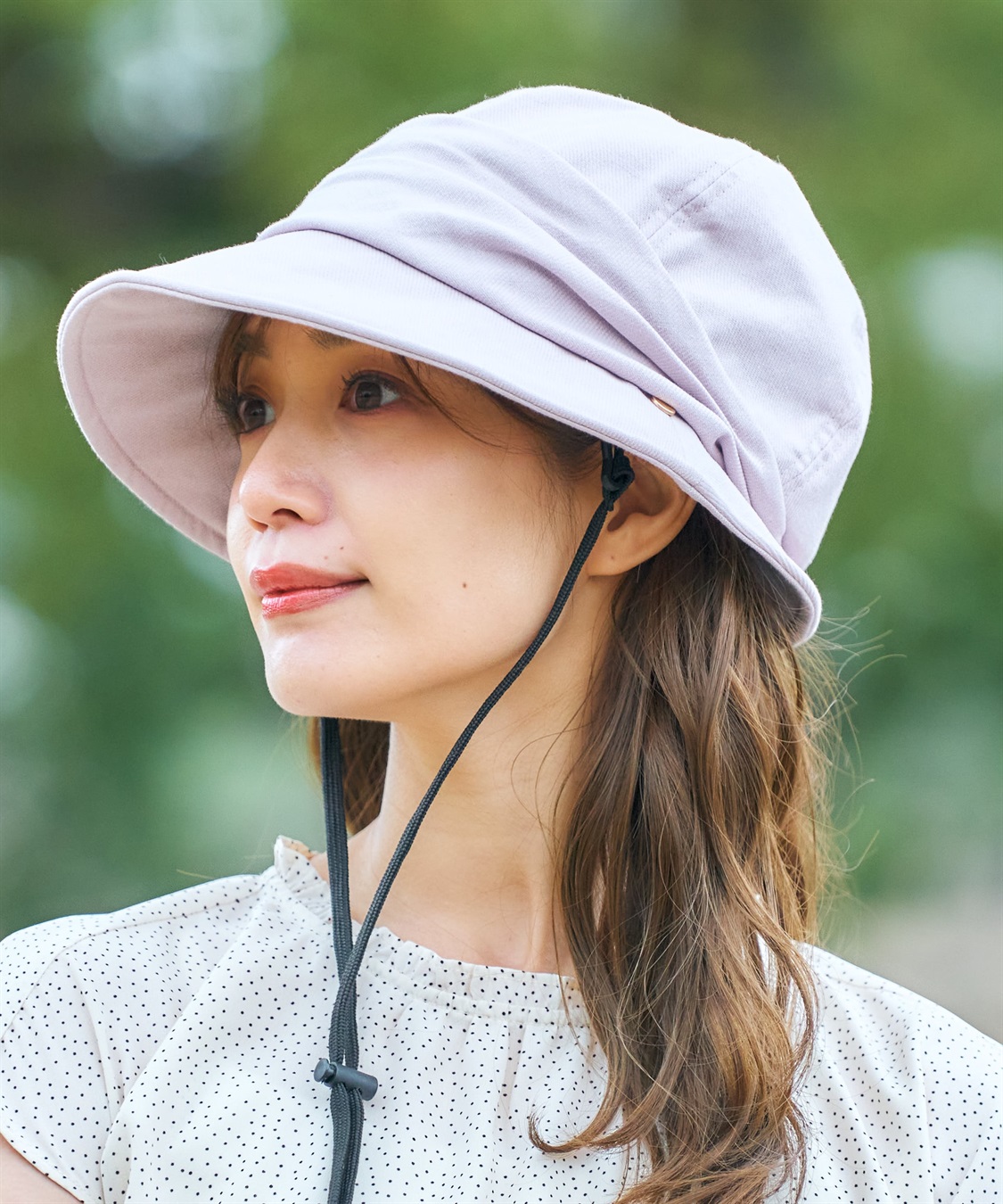 HATMIKKE 【HATMIKKE / ハットミッケ】遮光100% ゆったり小顔シャーリングクロッシェ_variation_1