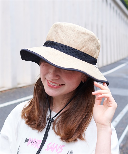 -TEN°メッシュ切替サファリハット