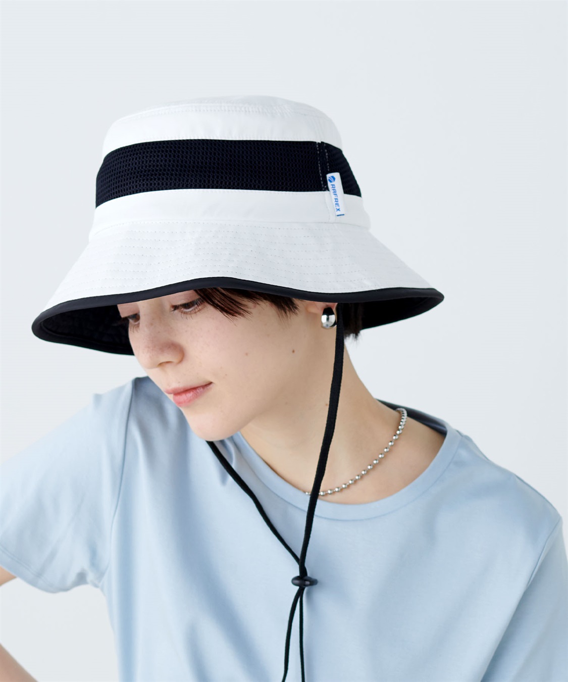 HATMIKKE 【放射冷却素材Radi Cool】 メッシュダウンハット_main