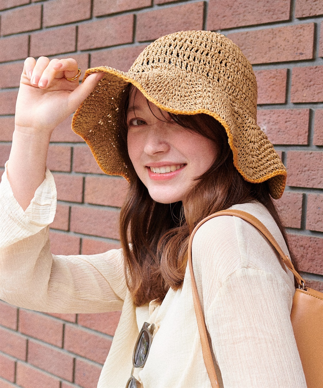 HATMIKKE ツバスカラップクロシェ_main