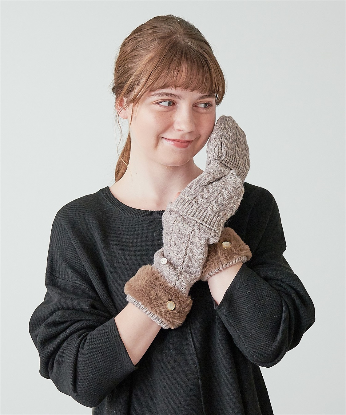 HATMIKKE 【HATMIKKE】ファーコンビロンググローブ_variation_3