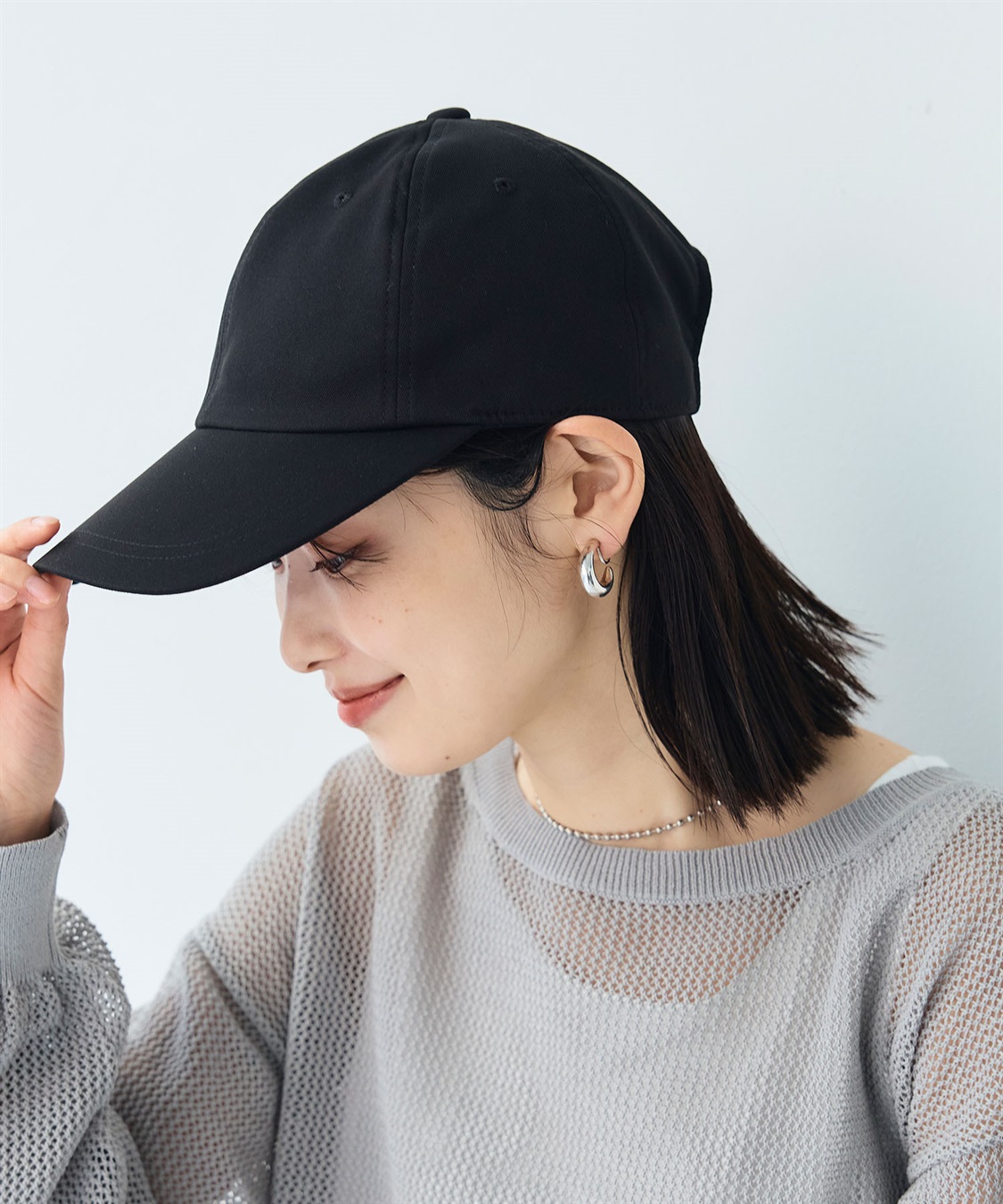 CROSS FUNCTION 《UV99％以上カット》エブ楽 遮光ベーシックキャップ_variation_1