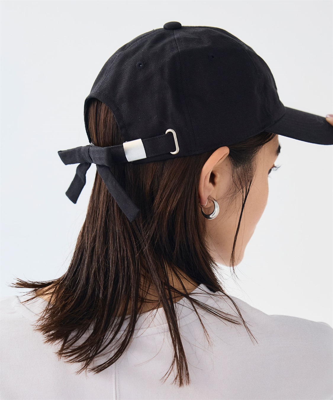 CROSS FUNCTION 《UPF50+》エブ楽 ツイルリボンキャップ_main