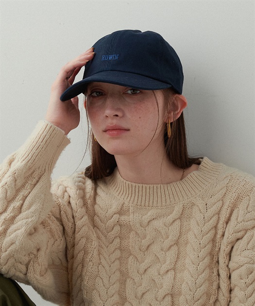 EDWIN/エドウィン】配色ロゴ刺しゅうキャップ HATMIKKE｜クロスプラス