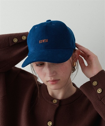 EDWIN/エドウィン】コーデュロイ刺しゅうキャップ HATMIKKE