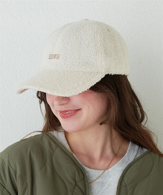 [新品・未使用！] EdwinaHorl ボアキャップ 帽子 EDWINボアキャップ HATMIKKE｜クロスプラス公式通販サイト