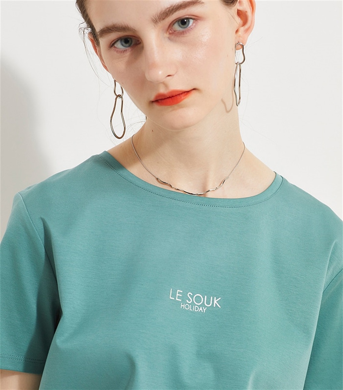 LE SOUK HOLIDAY ルスークロゴＴシャツ_variation_2