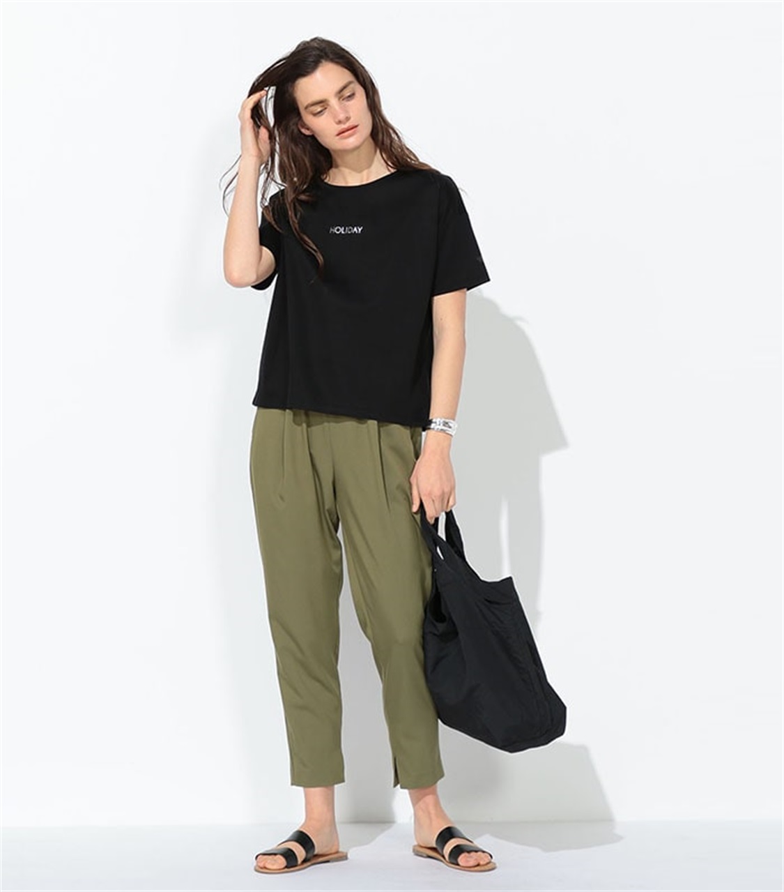 LE SOUK HOLIDAY ホリデーロゴTシャツ_variation_3