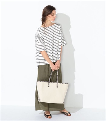 LE SOUK HOLIDAY ゆるシルエットボーダープルオーバー_variationthumb_3