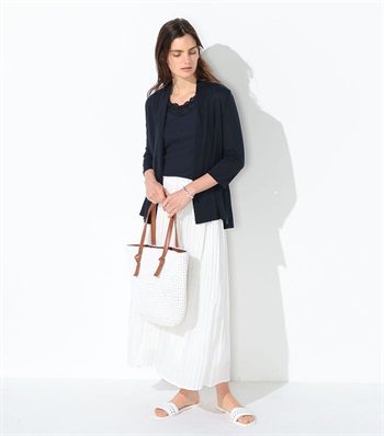 LE SOUK HOLIDAY ミドル丈ドレープカーディガン_variationthumb_3