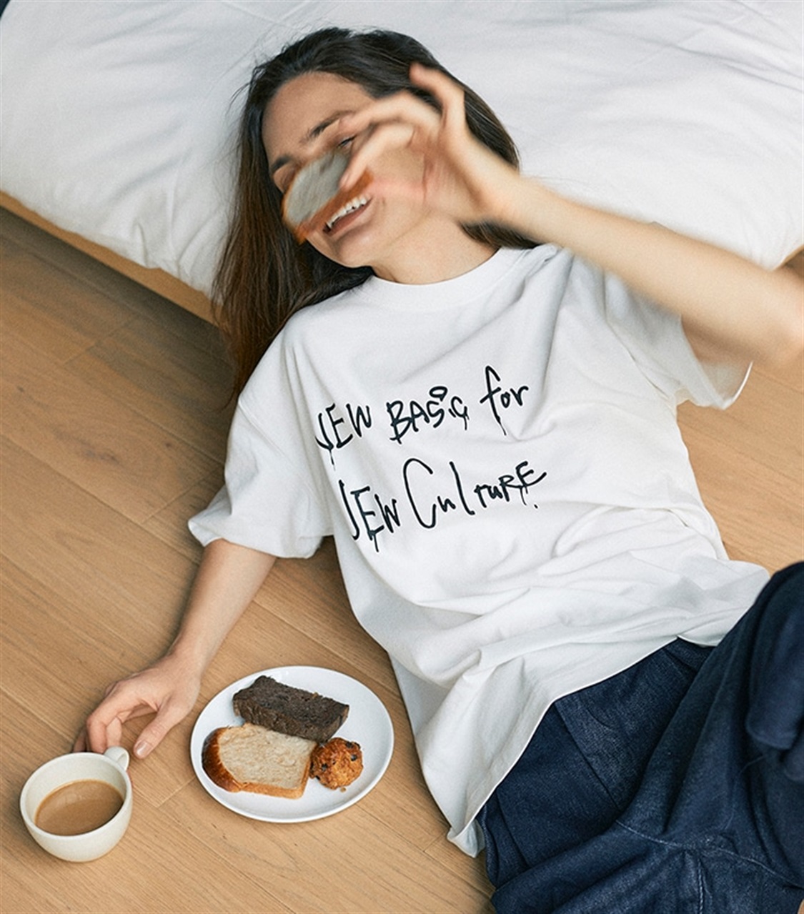 LE SOUK HOLIDAY koeコラボビックシルエットプリントTシャツ_variation_1