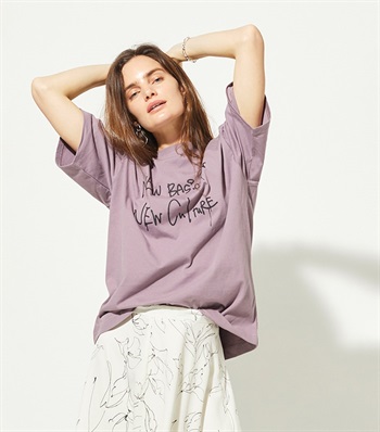 LE SOUK HOLIDAY koeコラボビックシルエットプリントTシャツ_variationthumb_3