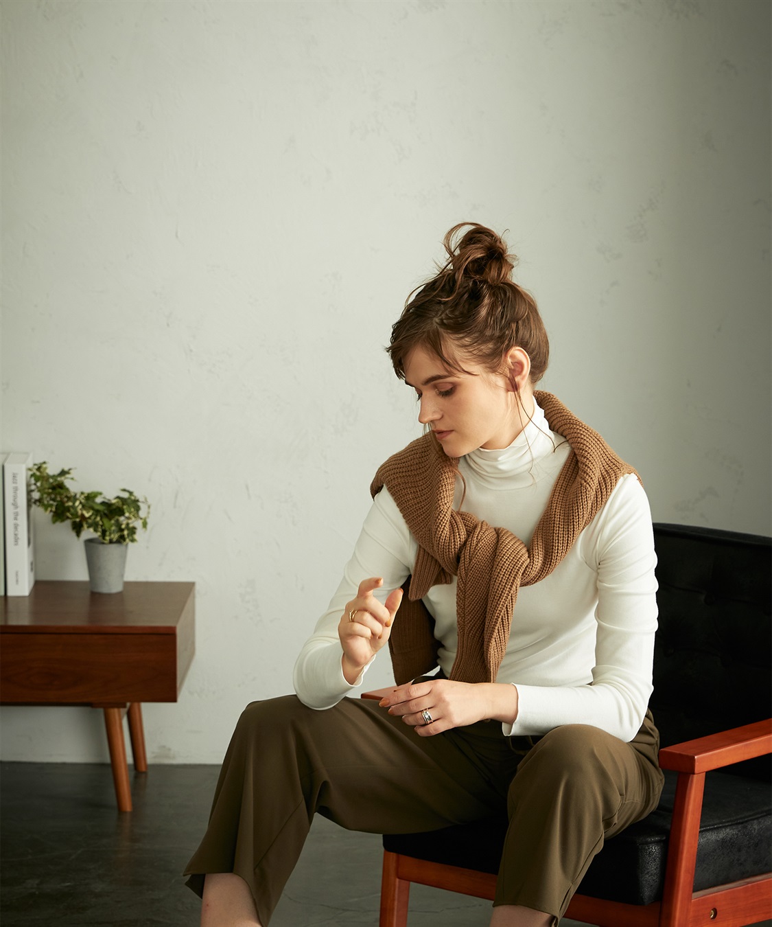 LE SOUK HOLIDAY シア―ハイネックT_main