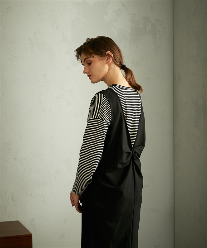 LE SOUK HOLIDAY ボーダーゆるシルエットプルオーバー_variation_3