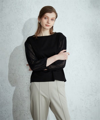 LE SOUK HOLIDAY チュールスリーブプルオーバー_variationthumb_1