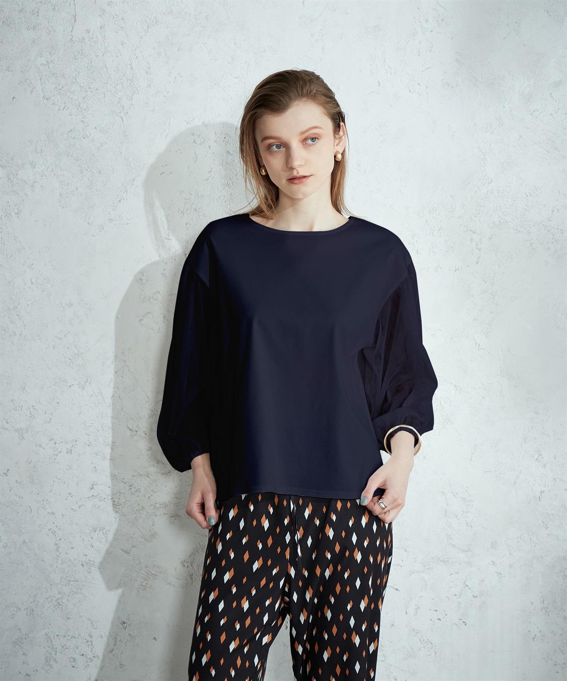 LE SOUK HOLIDAY チュールスリーブプルオーバー_variation_3