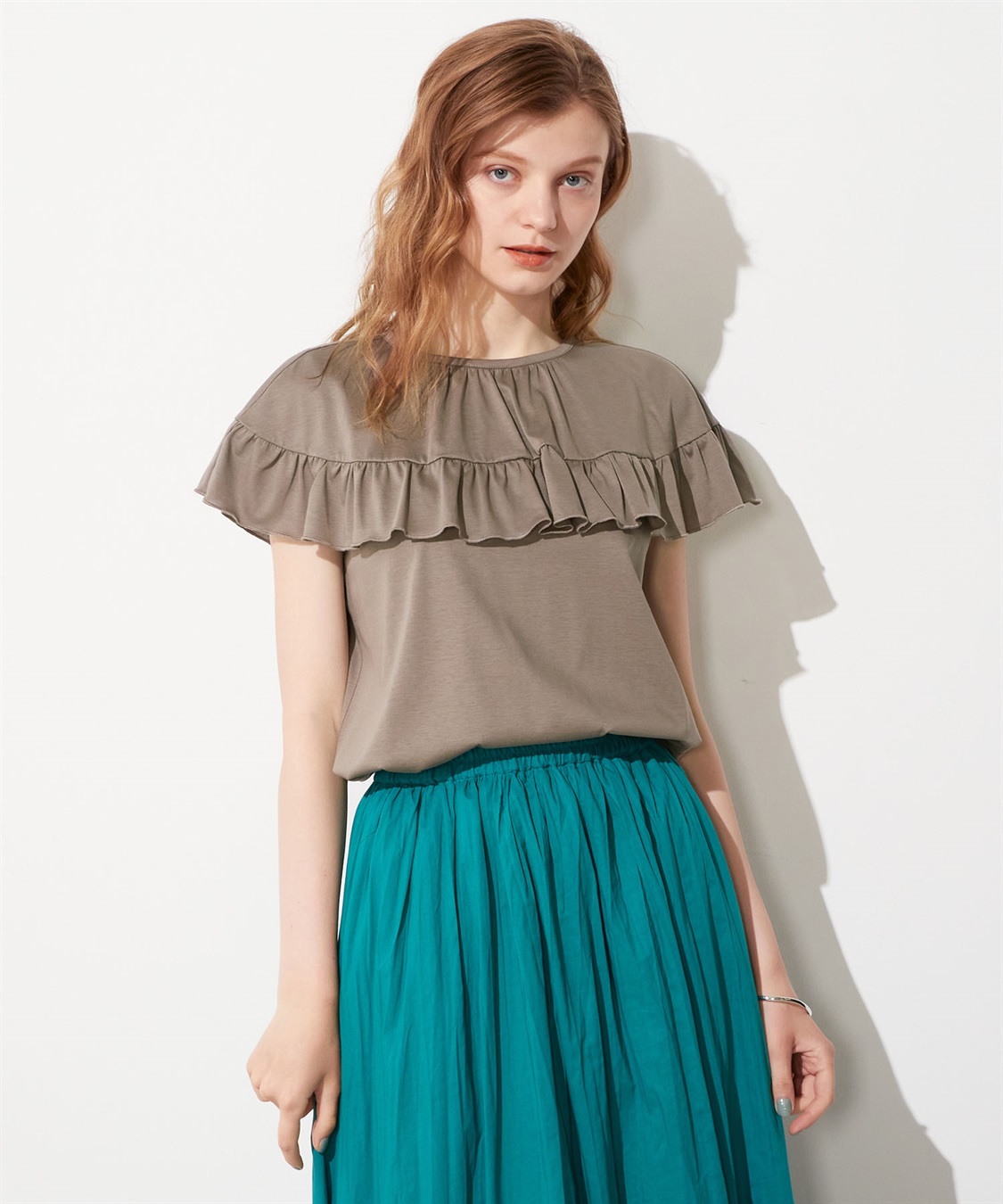 LE SOUK HOLIDAY フリルネックプルオーバー_variation_2