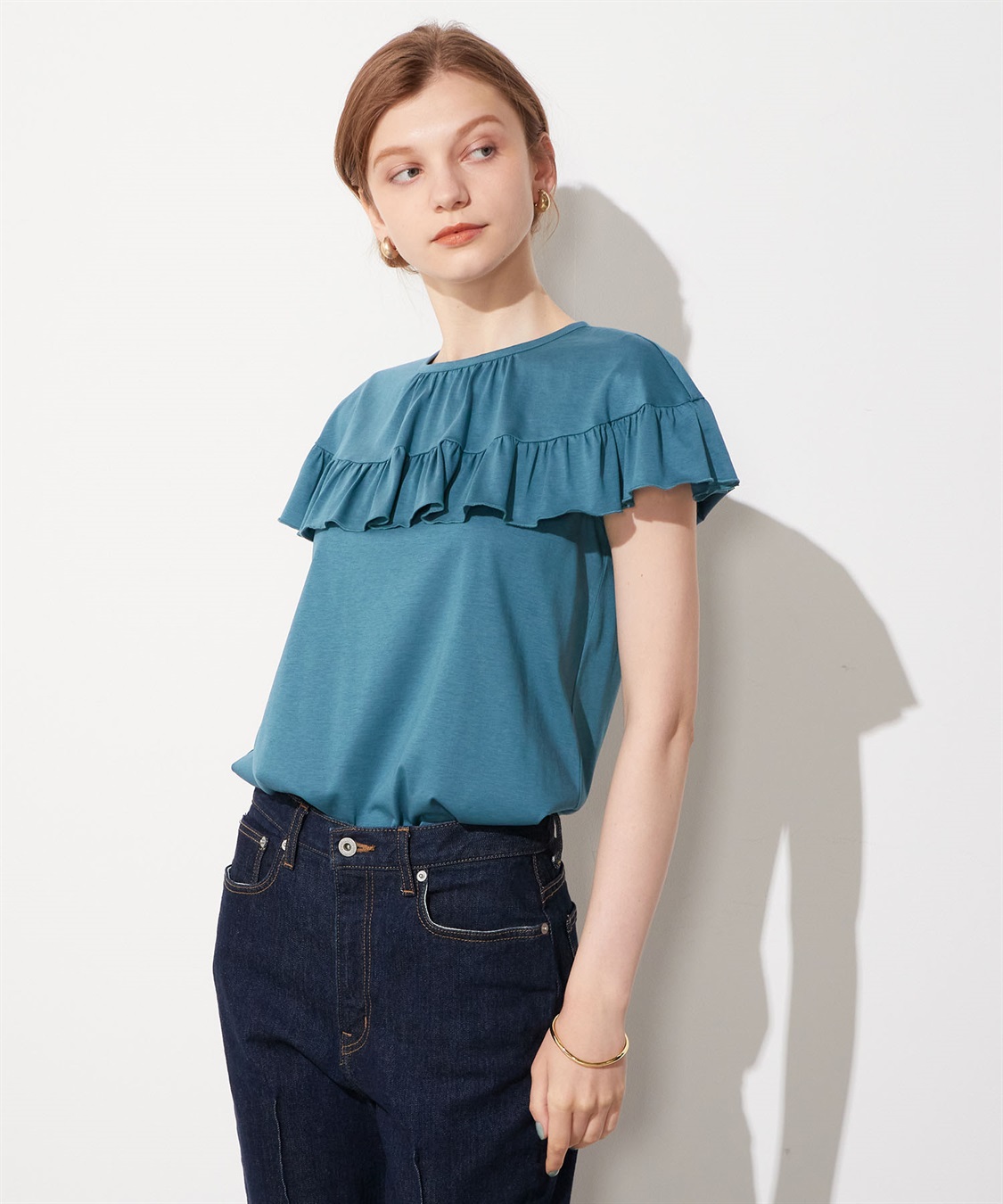 LE SOUK HOLIDAY フリルネックプルオーバー_variation_3