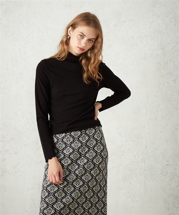 LE SOUK HOLIDAY 起毛フライスハイネックプルオーバー_variationthumb_1