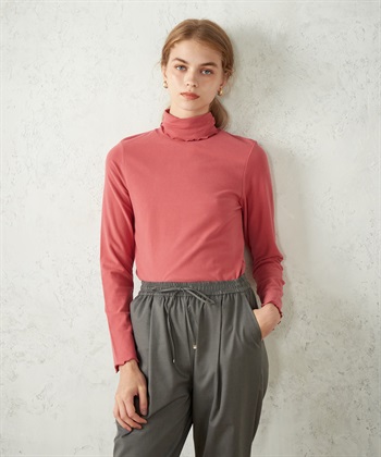 LE SOUK HOLIDAY 起毛フライスハイネックプルオーバー_variationthumb_4