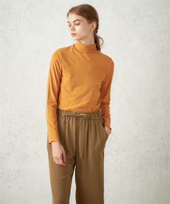 LE SOUK HOLIDAY 起毛フライスハイネックプルオーバー_variationthumb_6