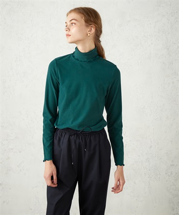 LE SOUK HOLIDAY 起毛フライスハイネックプルオーバー_variationthumb_9