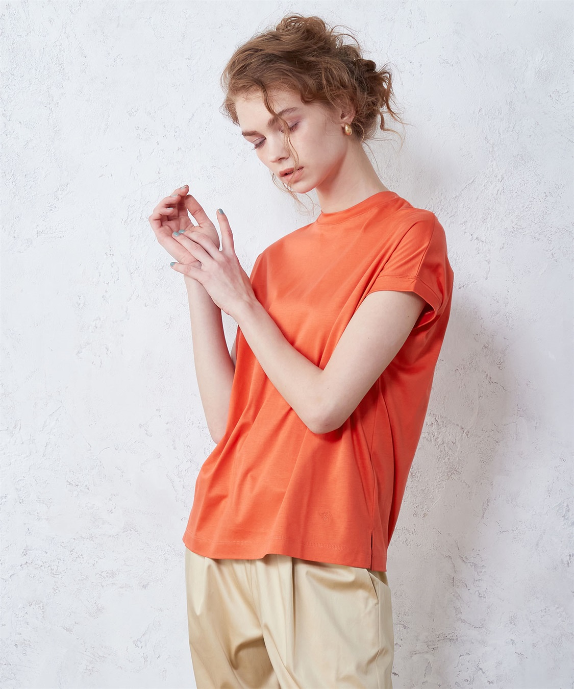 LE SOUK HOLIDAY モックネックTシャツ_variation_3