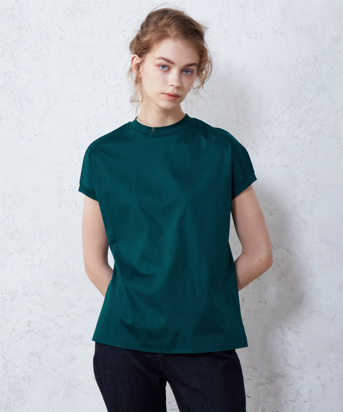 LE SOUK HOLIDAY モックネックTシャツ_variation_5