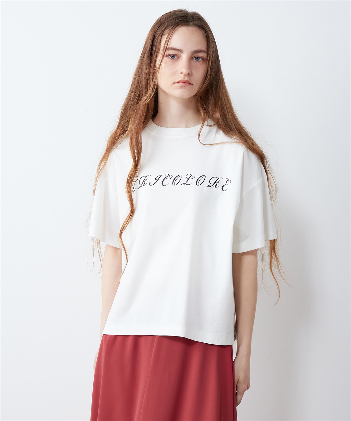 LE SOUK HOLIDAY カレッジプリントＴシャツ_main