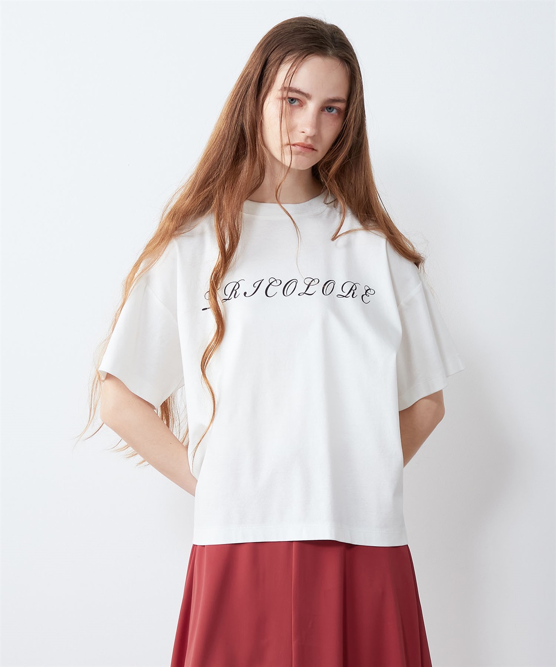 LE SOUK HOLIDAY カレッジプリントＴシャツ_variation_1