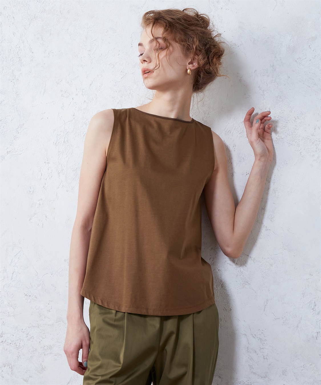 commission タンクトップ our's ローズ 深水 commission タンクトップ