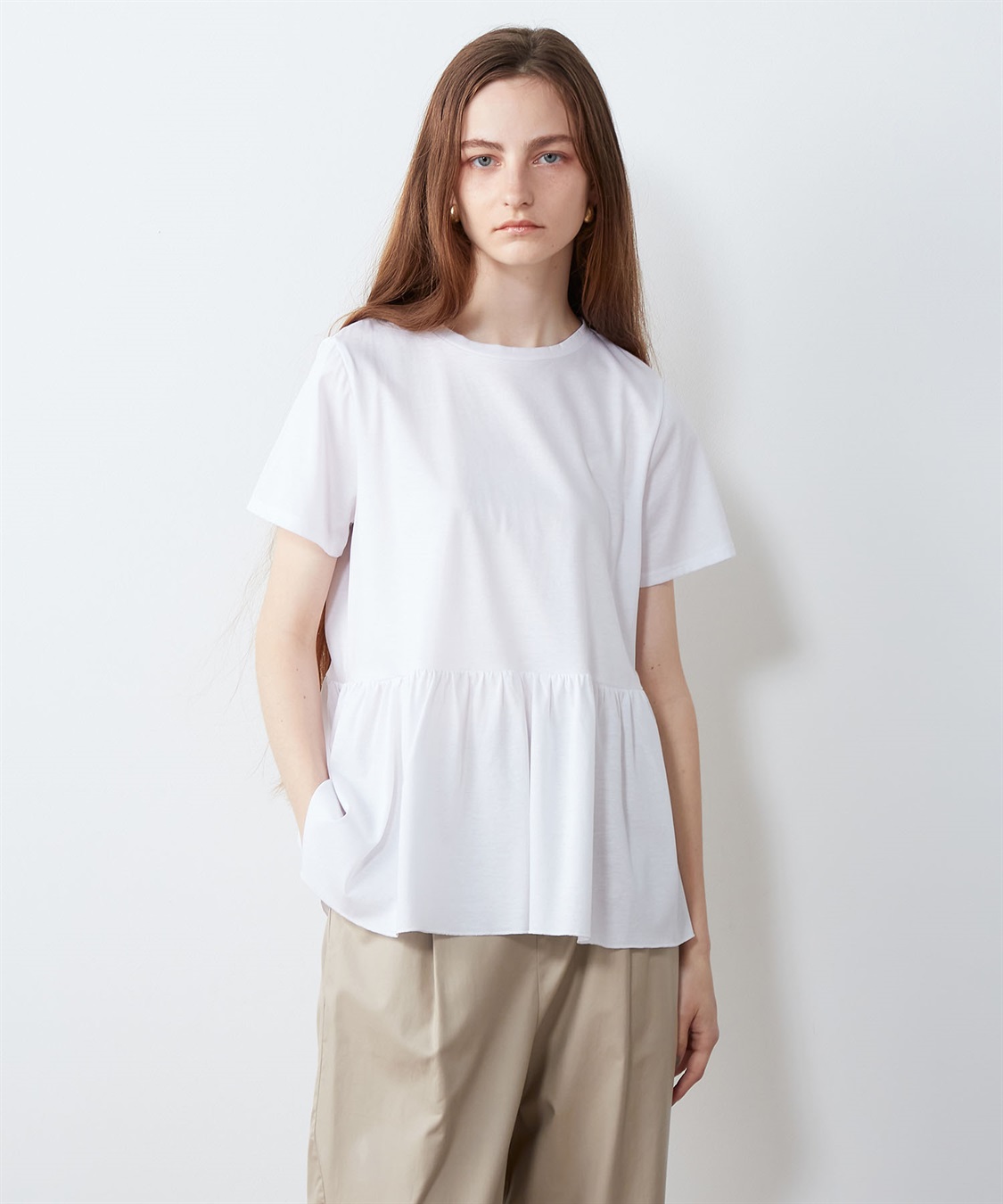 LE SOUK HOLIDAY ペプラムプルオーバー_main