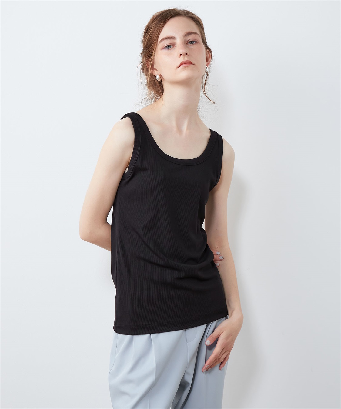 LE SOUK HOLIDAY テレコタンクトップ_variation_1