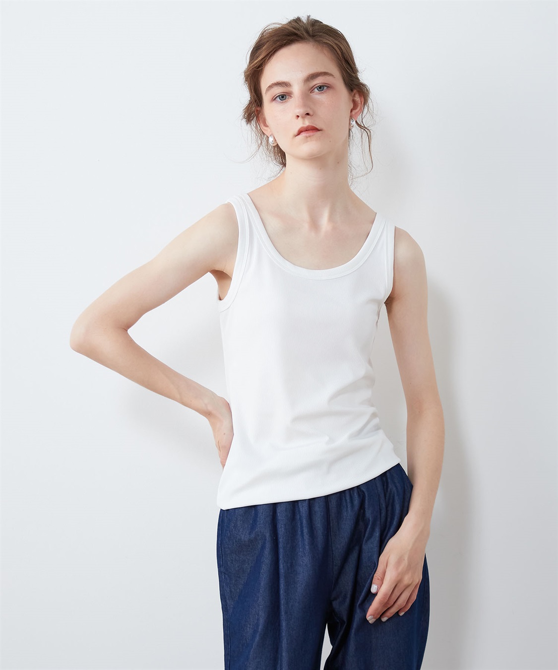 LE SOUK HOLIDAY テレコタンクトップ_variation_2