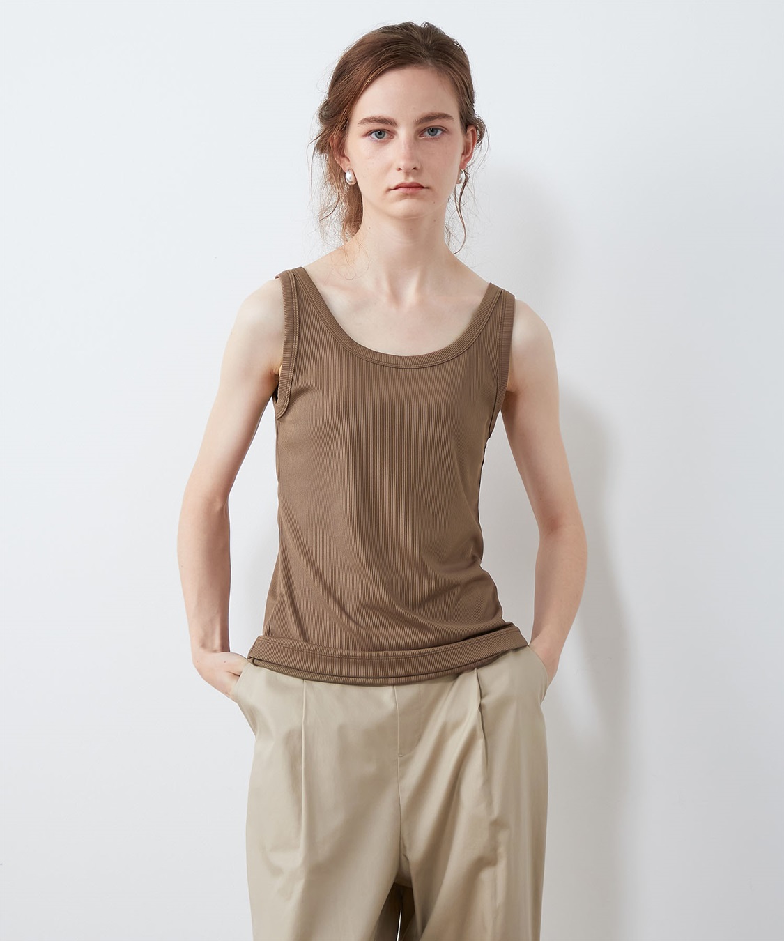 LE SOUK HOLIDAY テレコタンクトップ_variation_3