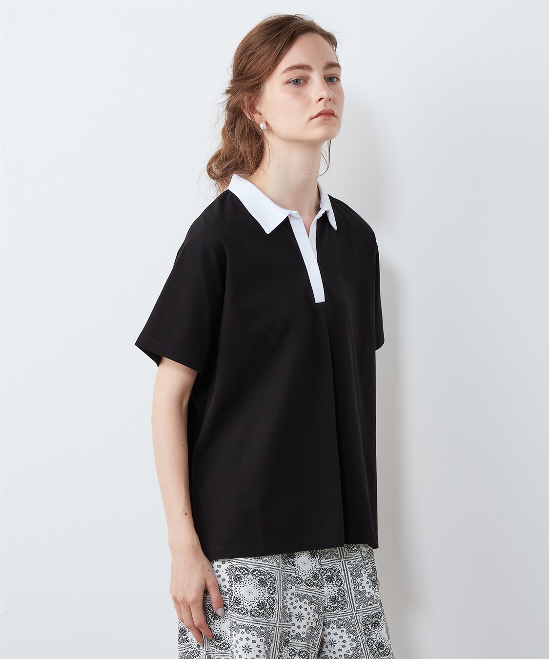 LE SOUK HOLIDAY スキッパーポロシャツ