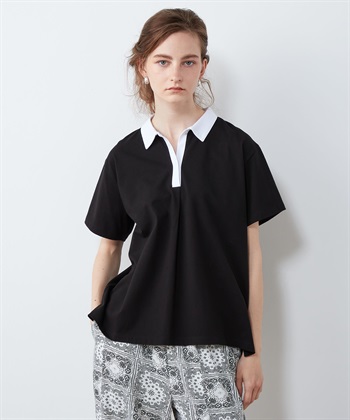 LE SOUK HOLIDAY スキッパーポロシャツ_variationthumb_2