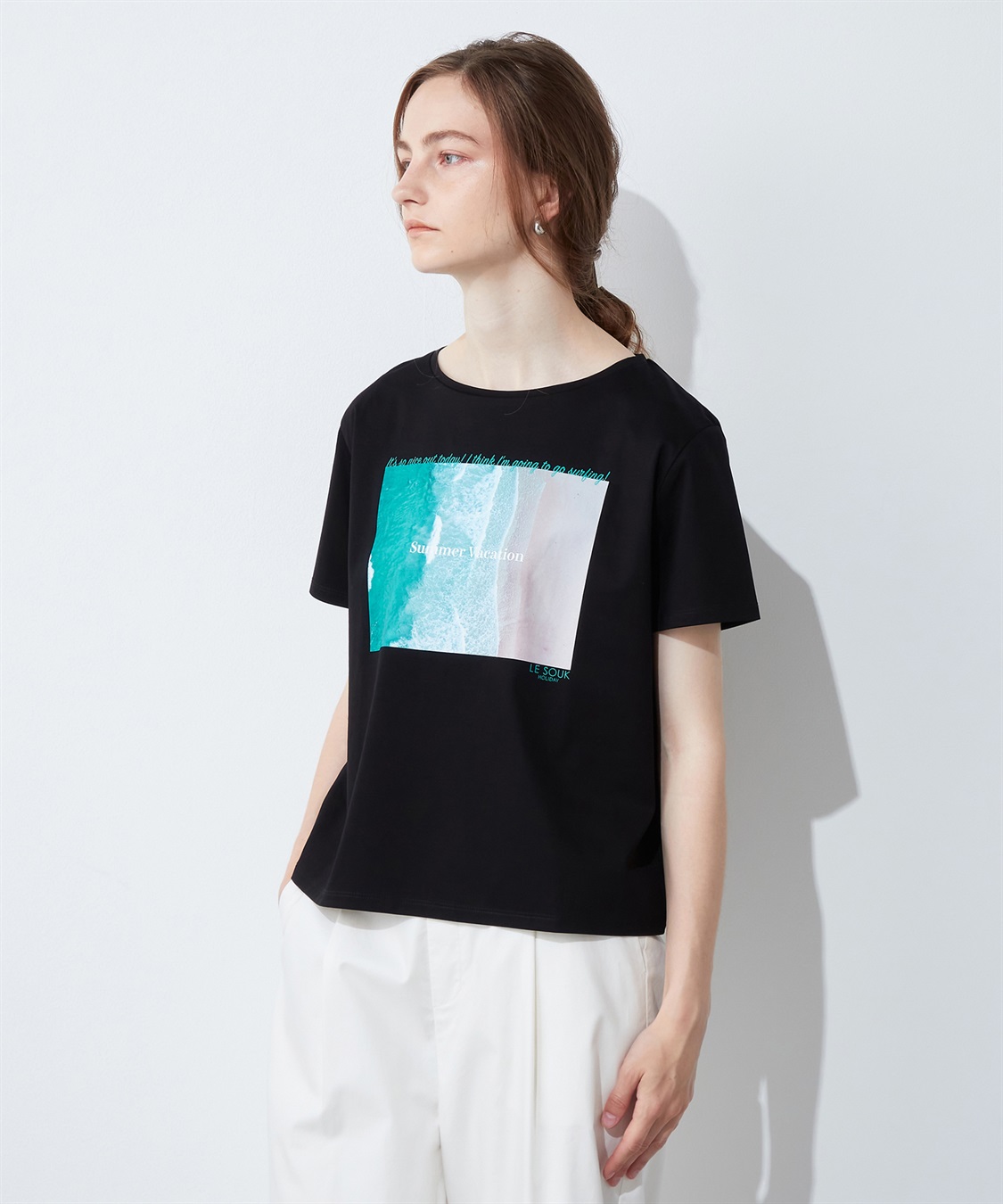 フォトプリントTシャツ LE SOUK HOLIDAY｜クロスプラス公式通販サイト