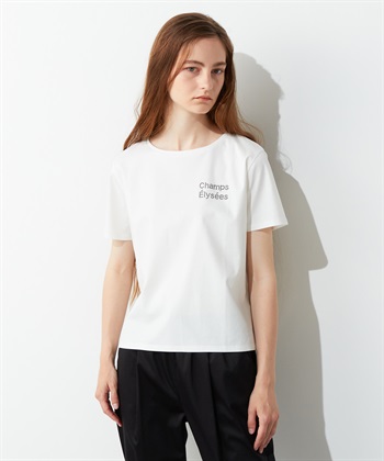 LE SOUK HOLIDAY ラインストーンロゴTシャツ_variationthumb_2