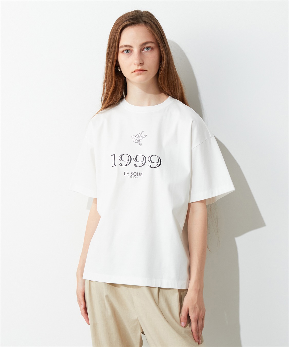 LE SOUK HOLIDAY ロゴTシャツ_variation_2