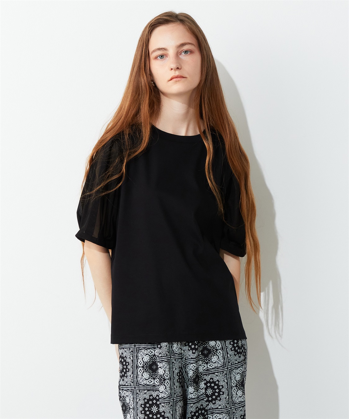 LE SOUK HOLIDAY チュールスリーブプルオーバー_variation_1