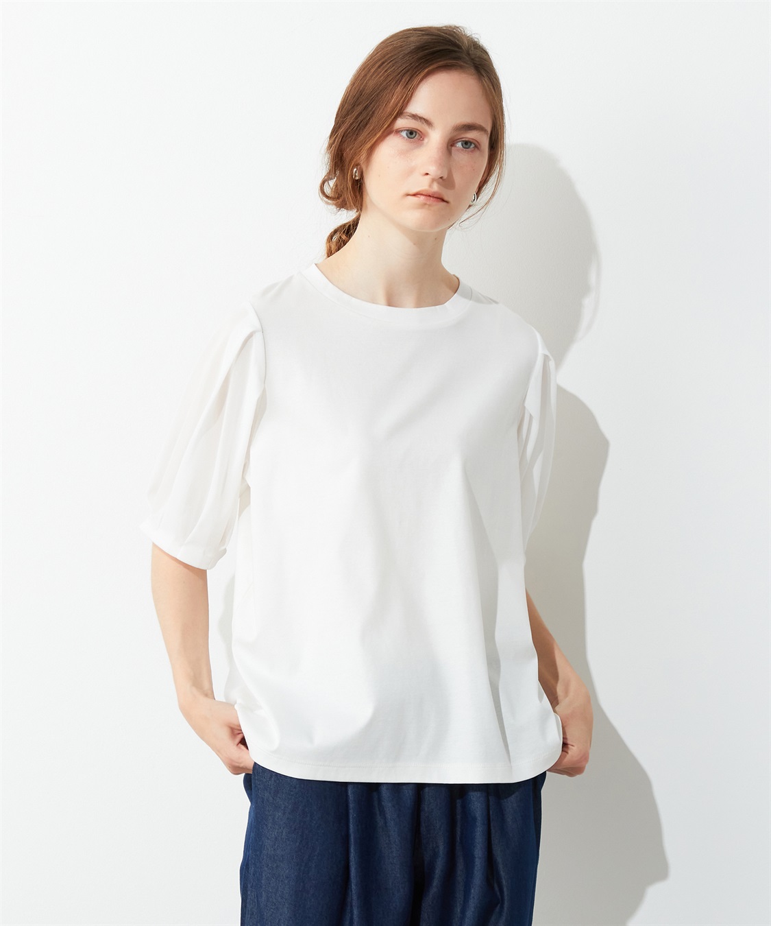 LE SOUK HOLIDAY チュールスリーブプルオーバー_variation_2