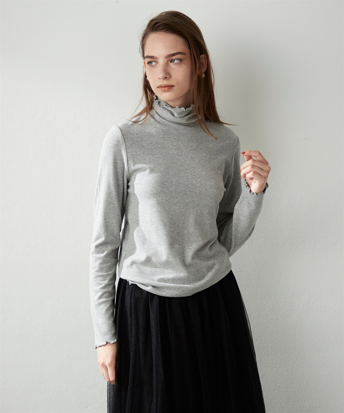 LE SOUK HOLIDAY メロウハイネックプルオーバー_variation_1