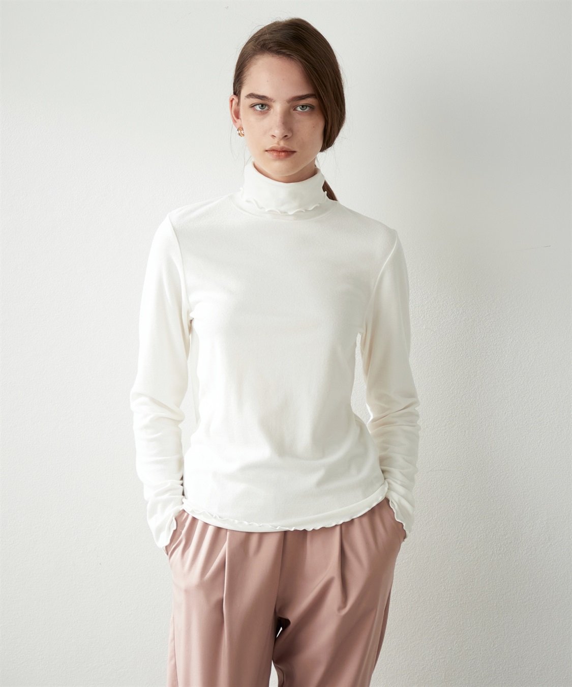 LE SOUK HOLIDAY メロウハイネックプルオーバー_variation_3